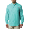 Columbia Men's Tamiami II LS Shirt - XL - Bright Aqua