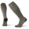 Smartwool Men's Compression Crusin Along Printed Over The Calf Sock - Large - Taupe