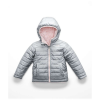 The North Face Toddler's Girls Reversible Mossbud Swirl Jacket - 5T - Mid Grey