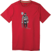 Smartwool Men's Merino Sport 150 Game Of Ghosts Tee - Large - Chili Pepper Heather
