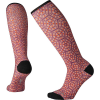 Smartwool Women's Compression Hexa-Jet Printed Over The Calf Sock - Medium - Nostalgia Rose