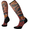Smartwool Women's Compression Sightseeing Sunflower Printed Over The C - Large - Masala