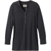 Prana Women's Cozy Up Henley - Large - Charcoal Heather