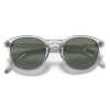 Sunski Yuba Sunglasses - One Size - Clear/Forest