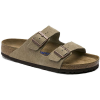 Birkenstock Arizona Soft Footbed Sandal - 41 - Taupe Suede