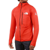 The North Face Men's Summit L2 Power Grid Lt Hoodie - XS - Fiery Red