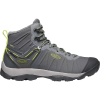 Keen Men's Venture Mid Waterproof Shoe - 7.5 - Magnet / Chartreuse