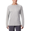 Columbia Men's PFG Buoy Knit LS Shirt - XXL - Cool Grey