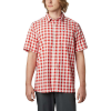 Columbia Men's Super Slack Tide Camp Shirt - Medium - Red Spark Palaka Plaid