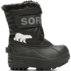 Sorel Toddler's Snow Commander Boot - 4 - Black / Charcoal