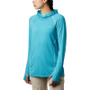 Columbia Women's Tamiami Heather Knit Hoodie - XL - Clear Water / Light Mint