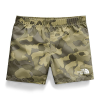 The North Face Toddlers' Class V Water 3 Inch Short - 2T - Burnt Olive Green Ponderosa Print