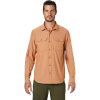 Mountain Hardwear Men's Canyon Pro LS Shirt - XL - Rust Earth