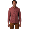 Mountain Hardwear Men's Greenstone LS Shirt - Large - Washed Rock Scatter Dot Print
