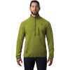Mountain Hardwear Men's Norse Peak Half Zip Pullover - Medium - Just Green