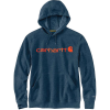 Carhartt Men's Force Delmont Signature Graphic Hooded Sweatshirt - 4XL Regular - Light Huron Heather