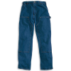 Carhartt Men's Original Fit Double Front Washed Logger Jean - 33x32 - Darkstone