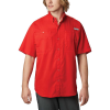 Columbia Men's Tamiami II SS Shirt - Medium - Red Spark