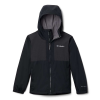 Columbia Boys' Rainy Trails Fleece Lined Jacket - Large - Black