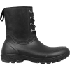 Bogs Men's Sauvie Snow Leather Boot - 7 - Black