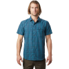Mountain Hardwear Men's Greenstone SS Shirt - XL - Field Scatter Dot Prt
