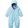 Columbia Infant Critter JittersPrinted Rain Suit - 12/18 Months - Aquatint Polka Pets