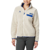 Columbia Women's Collegiate Mountain Side Heavyweight Fleece Jacket - Medium - UK - Chalk / Azul