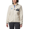 Columbia Women's Collegiate Mountain Side Heavyweight Fleece Jacket - Medium - NC - Chalk / Collegiate Navy