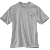Carhartt Men's Workwear Pocket SS T Shirt - Medium Regular - Heather Grey