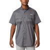 Columbia Men's Half Moon SS Shirt - Medium - City Grey