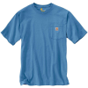 Carhartt Men's Workwear Pocket SS T Shirt - XL Regular - French Blue