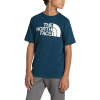 The North Face Boys' Half Dome SS Tee - Large - Blue Wing Teal
