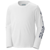 Columbia Youth Terminal Tackle LS Tee - Small - White