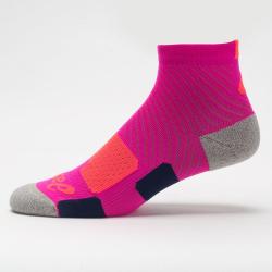 ASICS Structured Cushioning Quarter Socks Socks Pink Glow/Living Coral