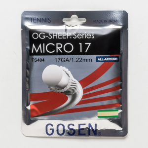 Gosen OG-Sheep Micro 17 Tennis String Packages Natural