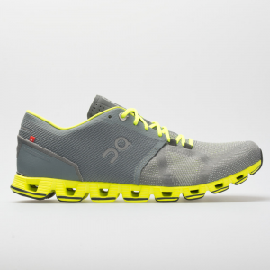 On Cloud X Men's Running Shoes Grey/Neon