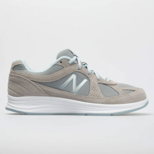 New Balance 877 Women's Walking Shoes Silver/Aqua