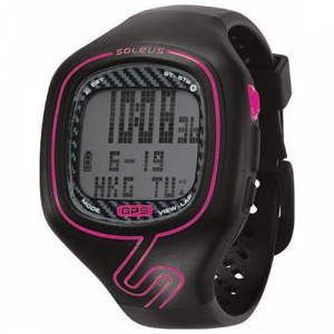 Soleus GPS Vibe Black/Pink GPS Watches