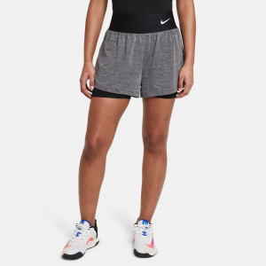 adidas Barricade US Open Skirt Women's Tennis Apparel Black/Black Heather