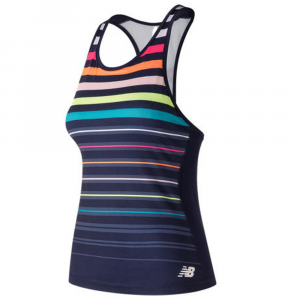 New Balance Akhurst Tank Women's Tennis Apparel Fall 2017 Pigment Print