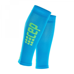 CEP Progressive+ Ultralight Compression Calf Sleeve Women's Sports Medicine Electric Blue/Green