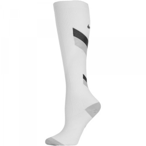 Nike Elite Running Support Anti-Blister Over the Calf Socks White/Strata Grey/Nano Grey/Nano Grey