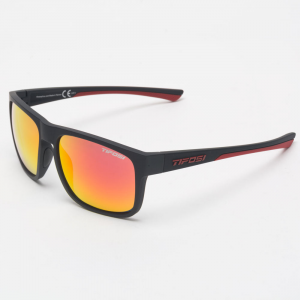Tifosi Swick Sunglasses Sunglasses Satin Black/Crimson