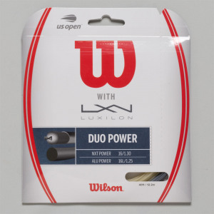 Wilson Duo Power ALU Power 125 + NXT Power 16 Tennis String Packages