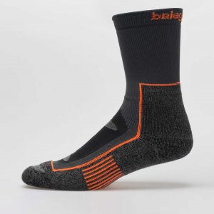 Balega Blister Resist Crew Socks Socks Grey/Orange