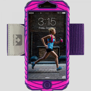 Nathan SonicBoom iPhone 6 Packs & Carriers Floro Fuchsia/Imperial Purple