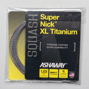 Ashaway SuperNick XL Titanium Squash Squash String Packages