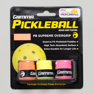 Gamma Pickleball Supreme Overgrip Pickleball Overgrips Neon