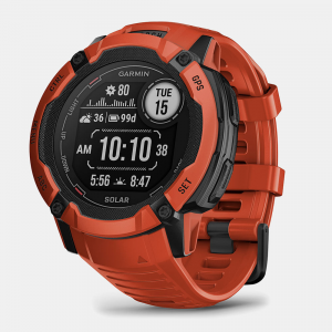 Garmin Instinct 2X Solar GPS Watch GPS Watches Flame Red