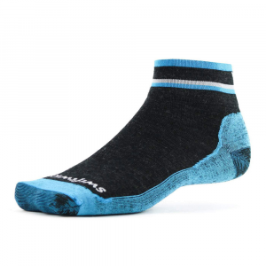 Swiftwick Pursuit Hike Two Ultra Light Socks Socks Coal Blue